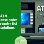 ATM displaying error code 3-da057(00) on screen, illustrating common ATM troubleshooting scenario.