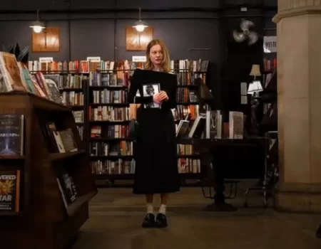 A student engaging with the UNG D2L platform on a laptop screen showcasing its user-friendly interface.