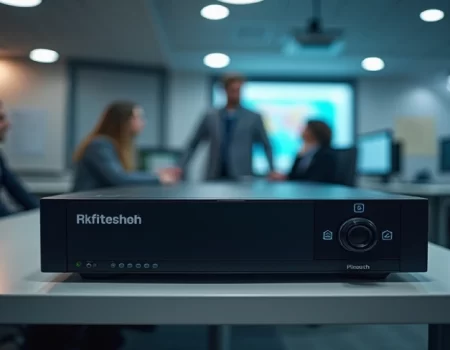 XVR 6K07169PAZ48E77 surveillance system with high-resolution display and AI features