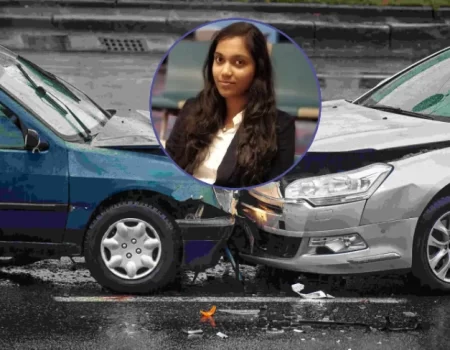 A scene depicting emergency services responding after the Jetti Harika Accident​ showcasing urgency amidst the chaos!