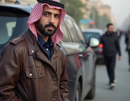 A damaged vehicle at night symbolizing consequences reckless/distracted driving amidst ongoing investigations surrounding "Waleed Abbasi Car Accident​​".