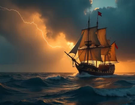 Illustration symbolizing Ciulioneros with cultural elements, representing the origins and meaning of Ciulioneros introduced in the article’s opening section.