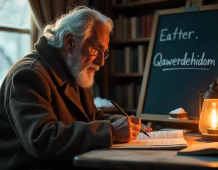 A futuristic business team using AI technology to enhance adaptability and innovation, representing the Qawerdehidom digital transformation framework.