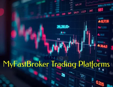 Screenshot of myfastbroker trading platforms showing modern trading dashboard, charts, and market tools for online investors.