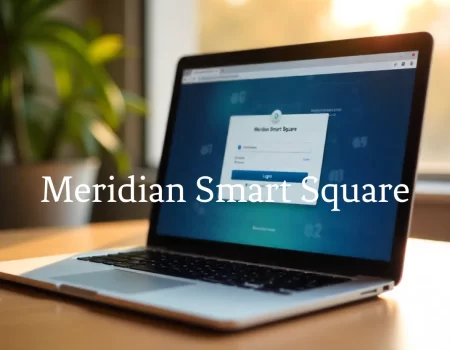 Dashboard view of Meridian Smart Square showing smart scheduling tools and workforce management features for healthcare staff.
